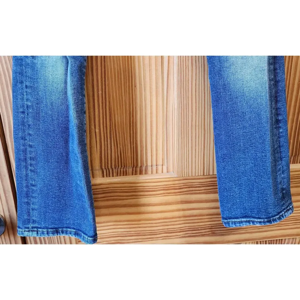 Aeropostale Slim Straight‎ Distressed Jeans Size 27x28 Blue